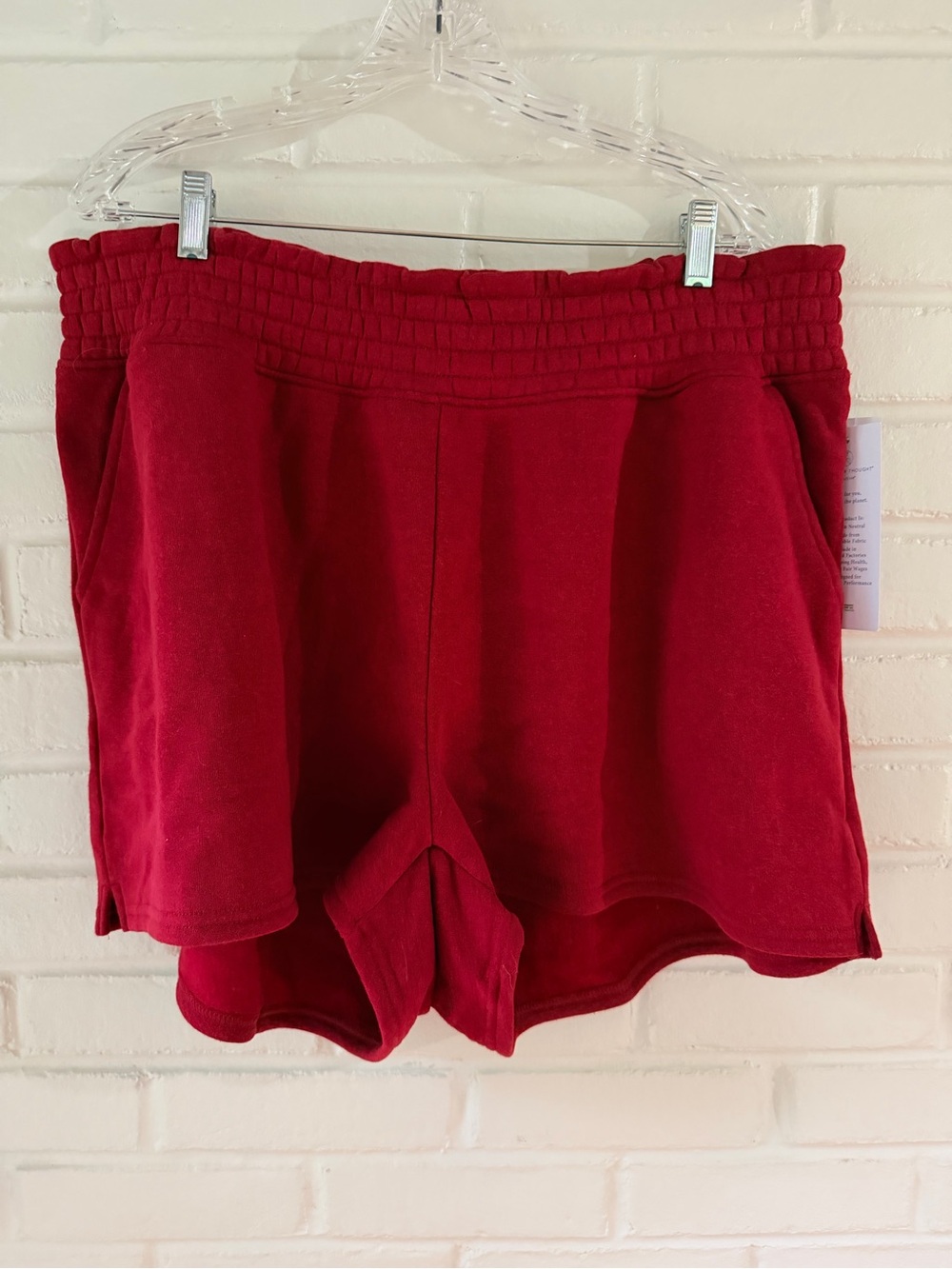 Thread 4 Thought Neve Triblend Fleece Shorts Size 2X NWT